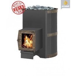 Дровяная печь для бани Везувий Лава 22 (ДТ-4С) 2016